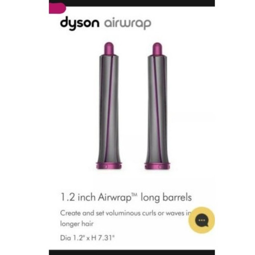 Dyson Airwrap LONG Barrels 1.2" 30mm NEW IN BOX - FAST SHIPPING